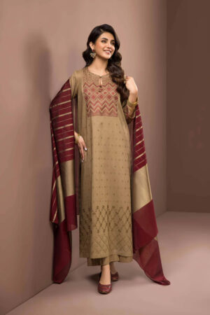 3 Piece – Embroidered Suit – PE23-160