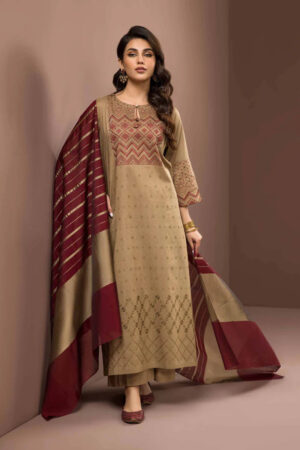 3 Piece – Embroidered Suit – PE23-160