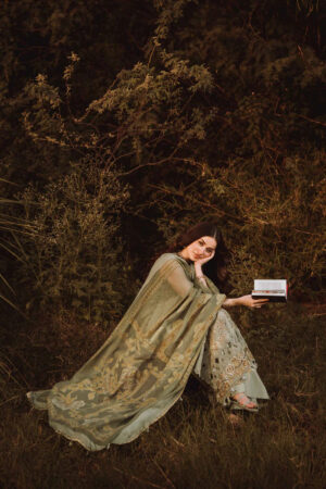 3 Piece – Jacquard Embroidered Suit – 42301635