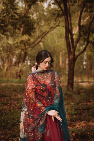 3 Piece – Printed Suit – 42301740